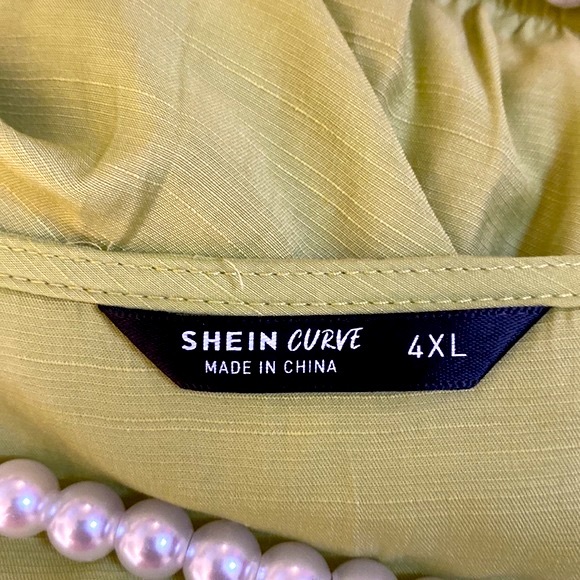 Shein Curve green top or jacket - Picture 4 of 6